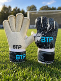 BTP Goalkeeper Gloves – Black & Aqua
